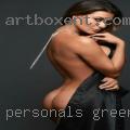 Personals Greenville